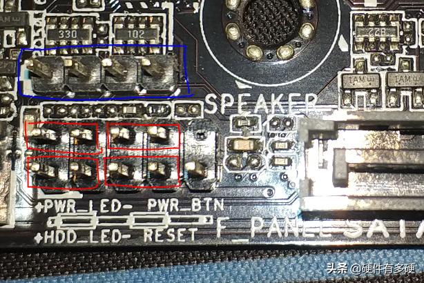 电脑主板接口使用说明详细图解,机箱3.0接口和主板连接