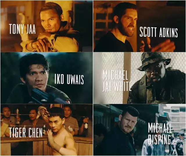 凑齐这四个男人的电影,除了打,就没什么可拍的了