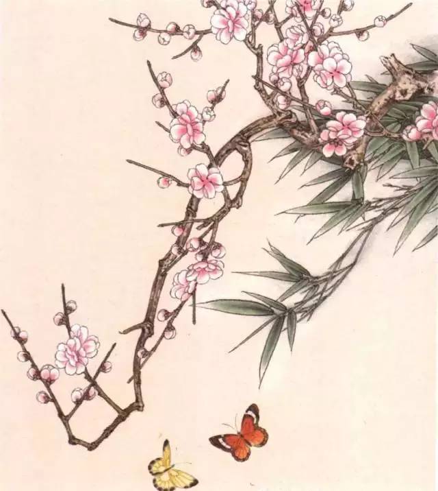 工笔梅花的分染上色教程,工笔梅花的10种设色技法收藏起来