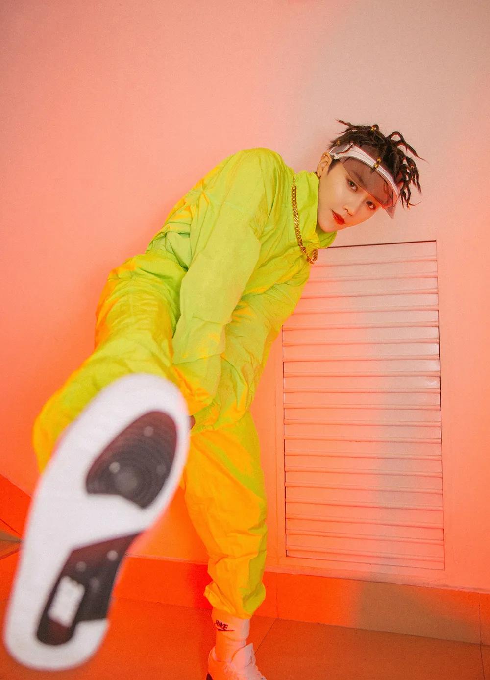 the9刘雨昕表现力,the9成团夜刘雨昕校园呐喊