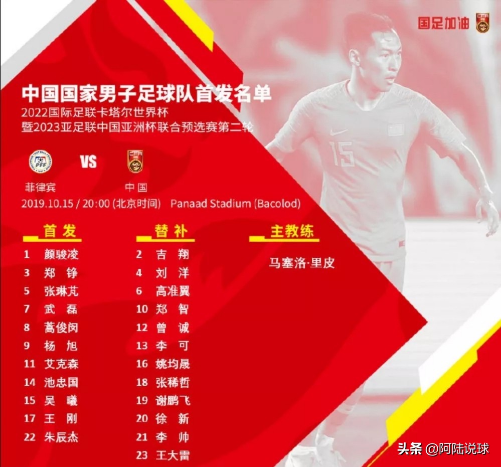 中国0：0菲律宾复盘：433短板显现，韦世豪“抢镜”不是意外