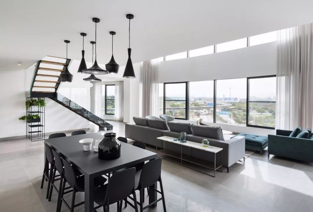 250㎡现代复式,度假式海景公寓,闲适雅致的生活,好羡慕