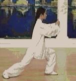 24式太极拳背向带口令慢动作教学,邱慧芳24式太极拳教学视频完整版