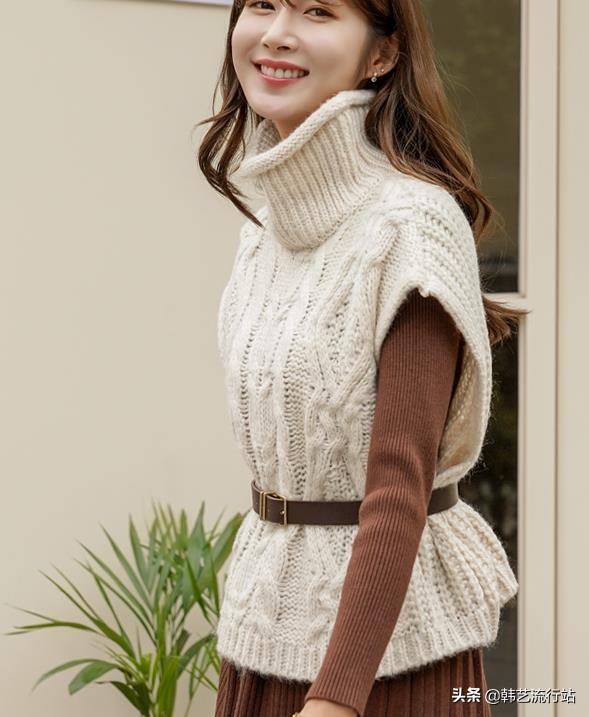 韩系基础款多色毛衣,今年最火的毛衣圆领韩版毛衣