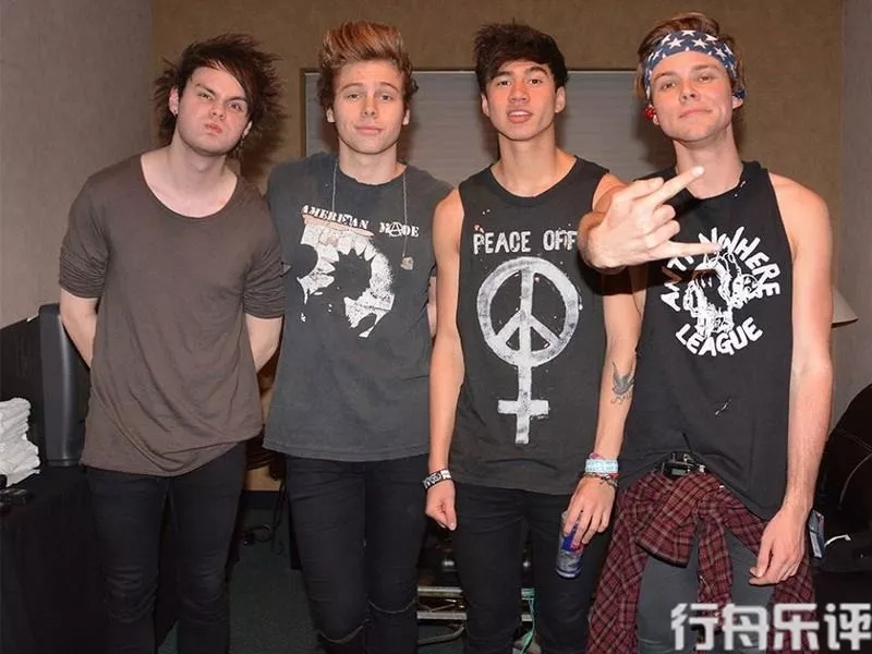 行舟乐评：90后澳洲5secondsofsummer，不得不听的摇滚男团