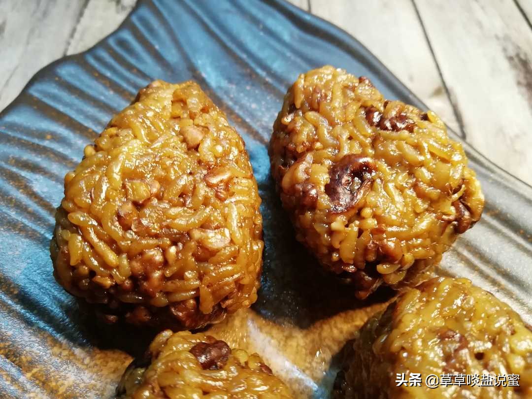 核桃饭团辅食做法大全,核桃碎饭团