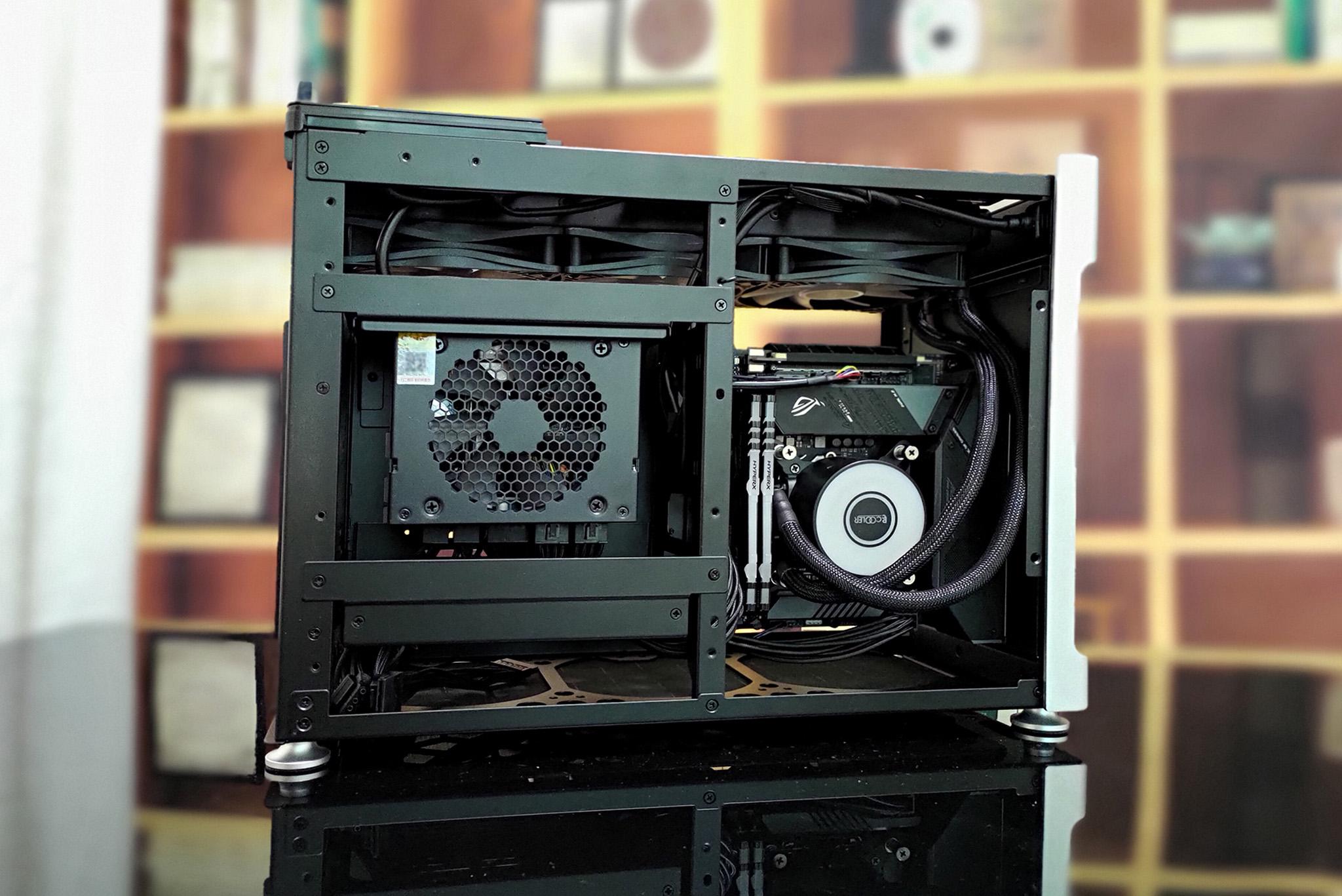 360水冷itx装机,itx乔思伯i100pro装机视频