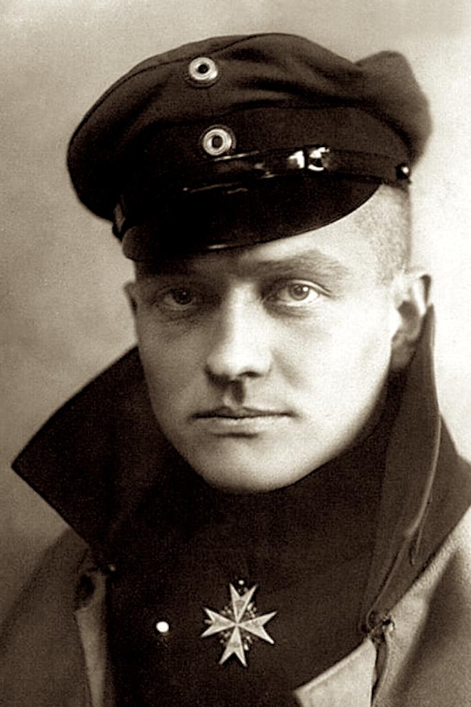 二战德军轰炸机王牌飞行员,一战德军飞行员红男爵
