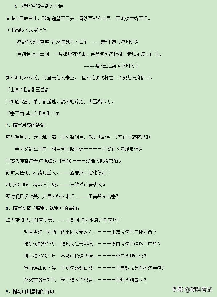 六年级语文小升初课外知识题库,六年级小升初语文课外复习资料