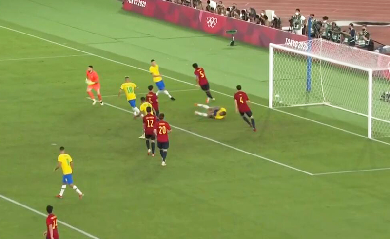 奥运男足巴西vs埃及,巴西男足5:1战胜韩国男足