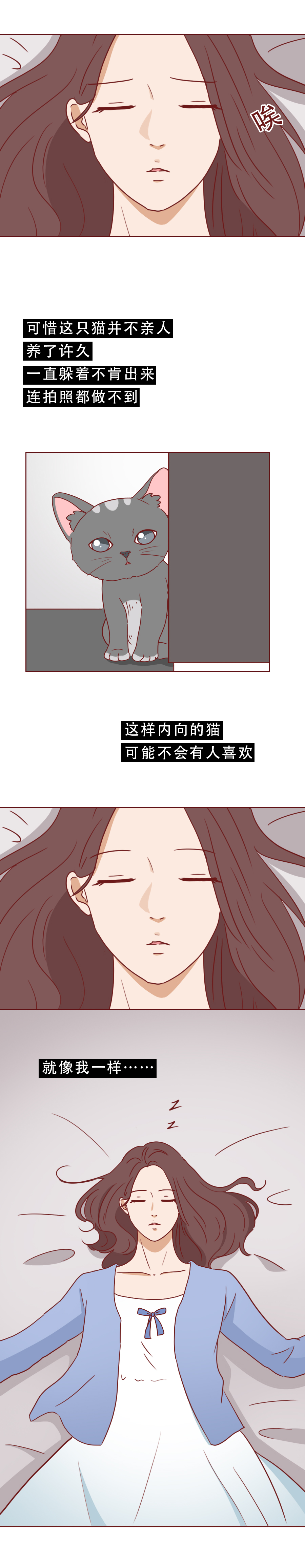 捡回来抑郁的猫,捡回一只小猫原居民抑郁了