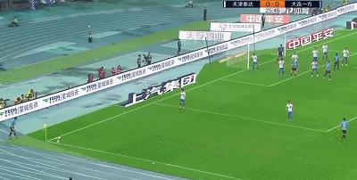 中超角球破门七粒进球,任意球破门集锦中超