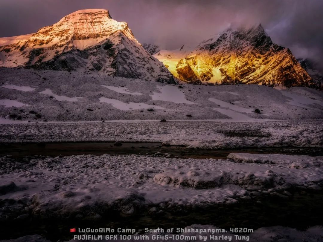 希夏邦马峰能看到珠峰吗,希夏邦玛峰珠峰