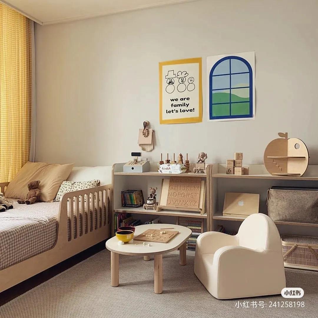 不到8平方的儿童次卧,次卧儿童房小平房