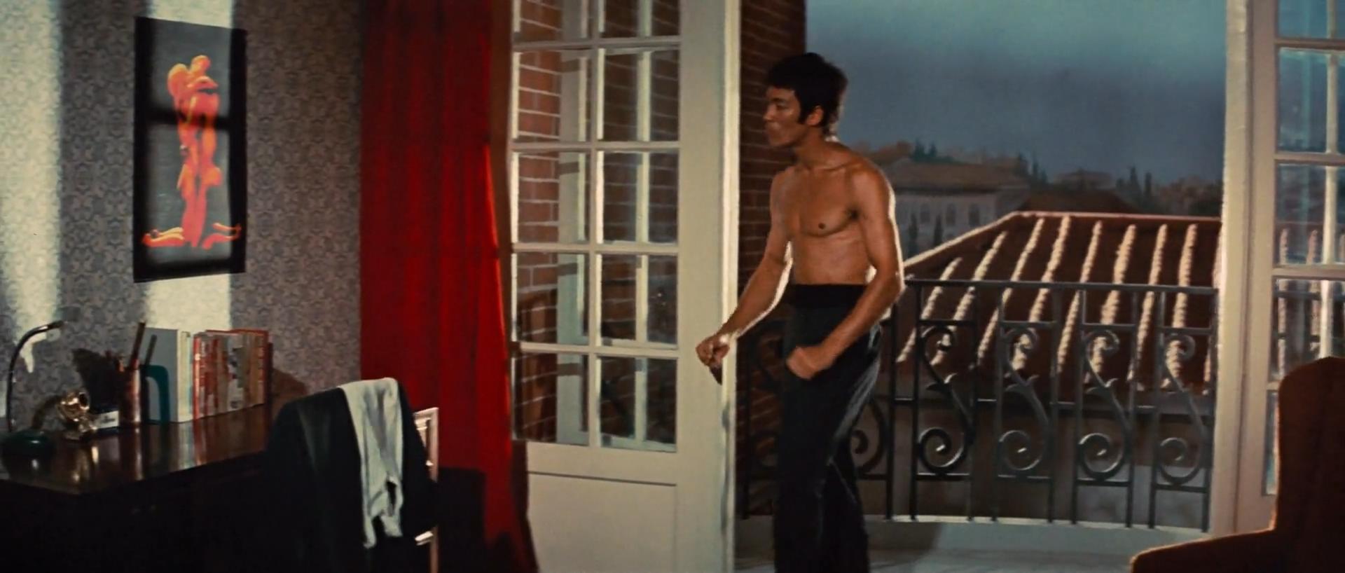 李小龙猛龙过江打斗分析,猛龙过江李小龙武术思想解析