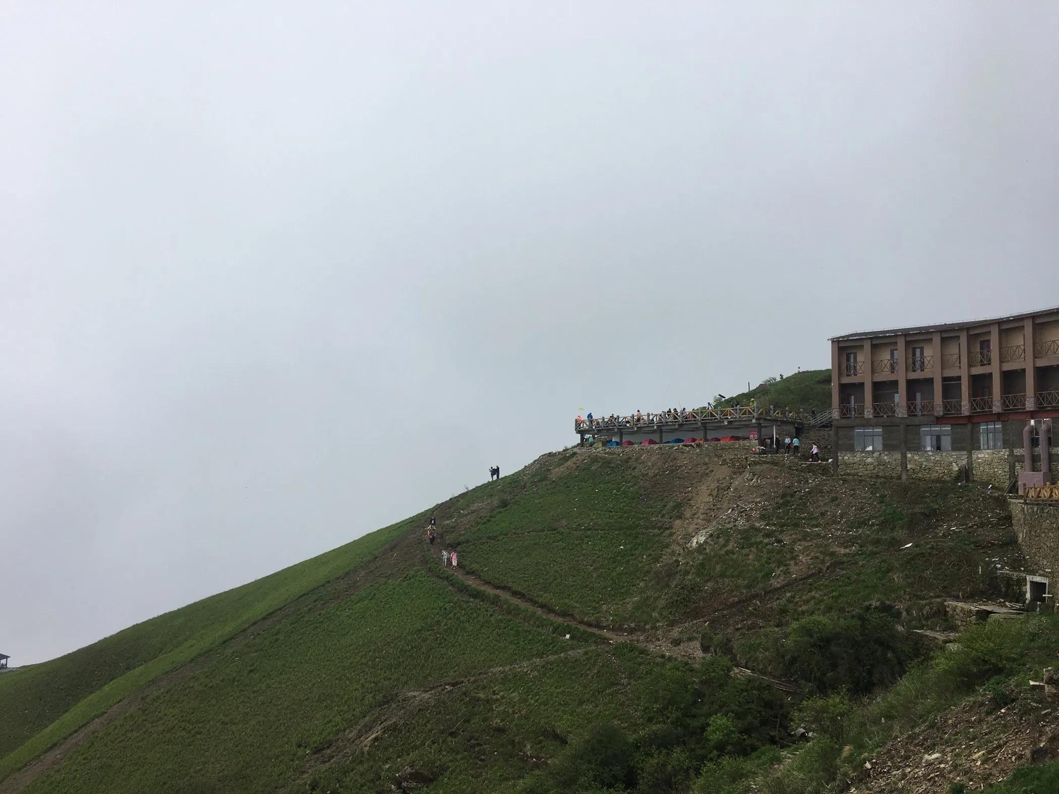 武功山登山攻略线路图,登武功山山顶路线