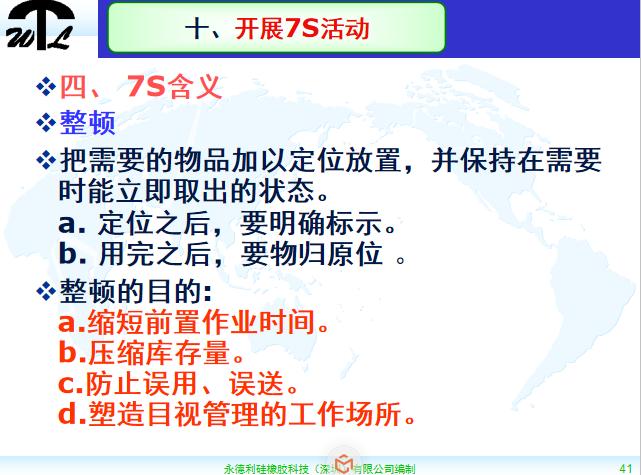 7s现场管理ppt,车间现场7s管理标准