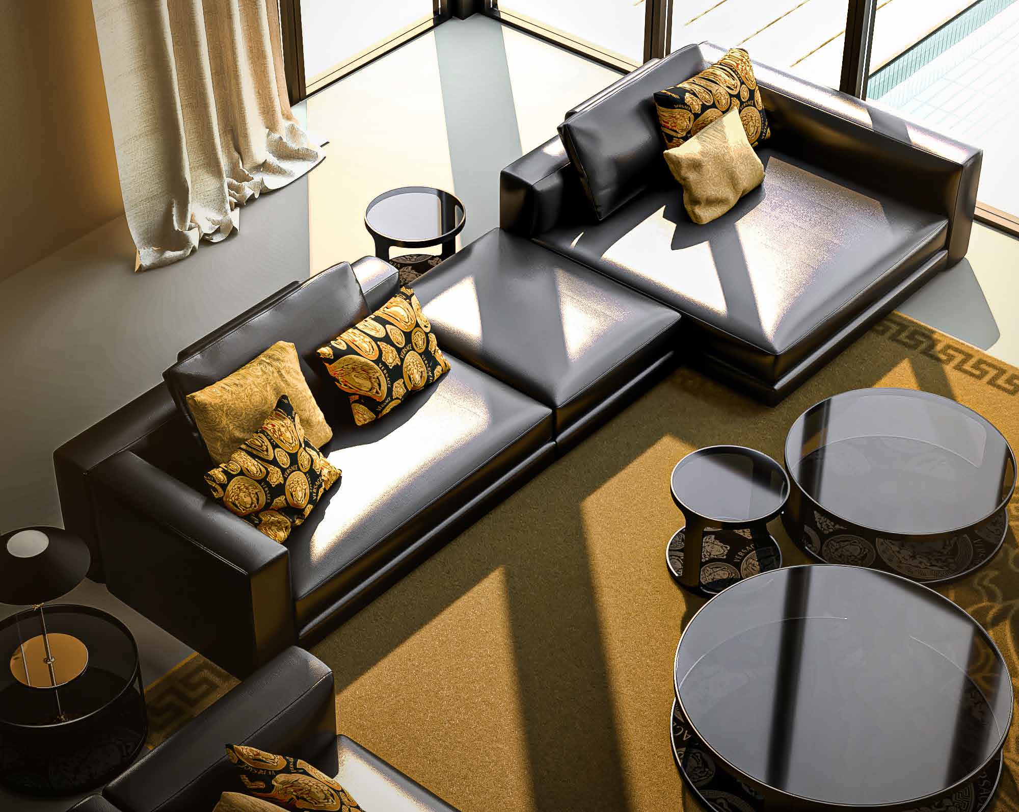 “灰黄”家具大盘点！VERSACEHOME、TURRI，哪家更好看？