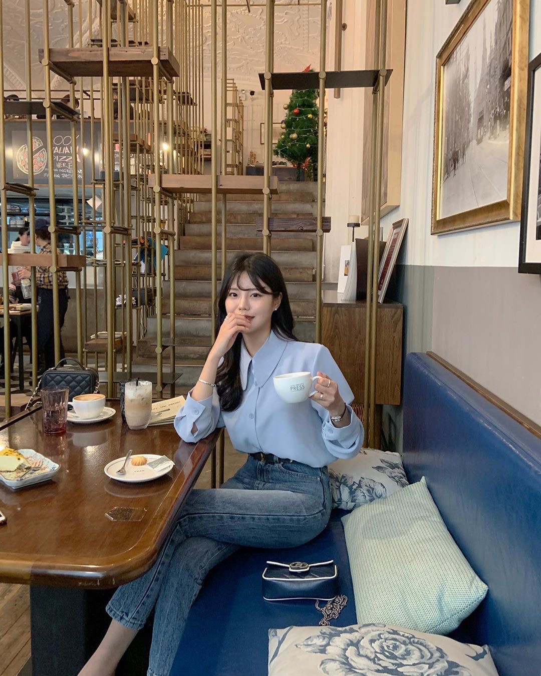 简约气质优雅韩系穿搭博主,质感高级韩系的穿搭