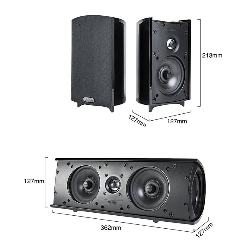 电视机绝配！DTProCinema8005.1声道家庭影院卫星箱试用