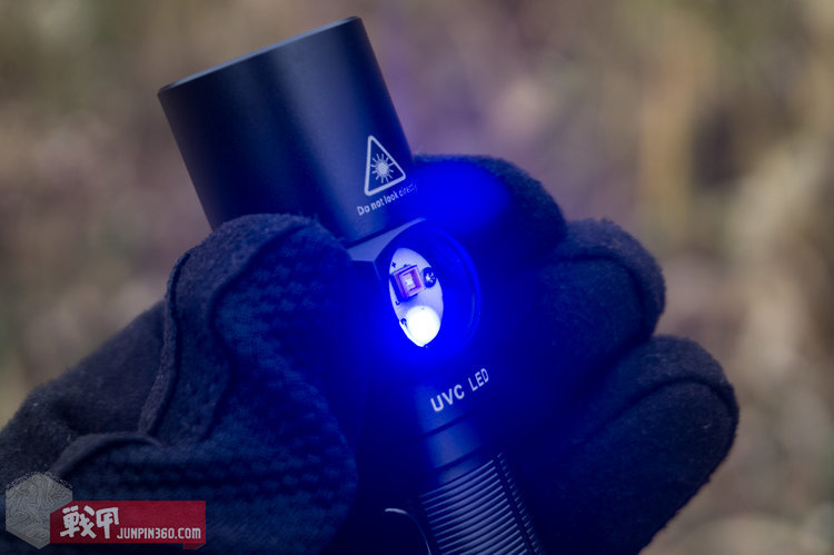 没有硝烟的消杀战疫，FenixLD32UVC手电