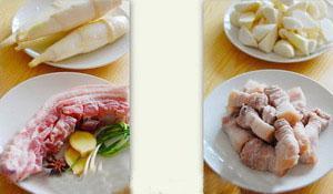 茭白烧红烧肉的做法窍门,茭白红烧肉茭白怎么切