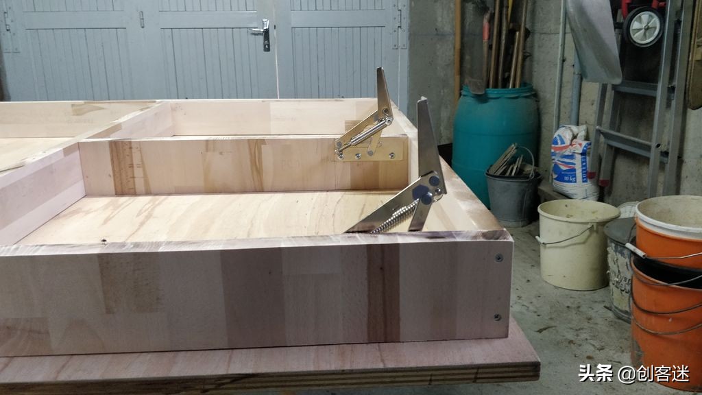 自己动手做一个节省空间的电脑桌,自制内藏电脑桌最全教程