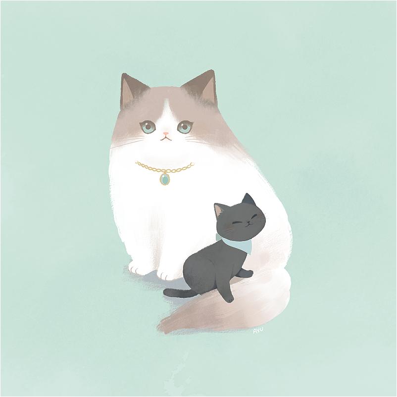 日本插画师hontoku的所有作品,ayu原创