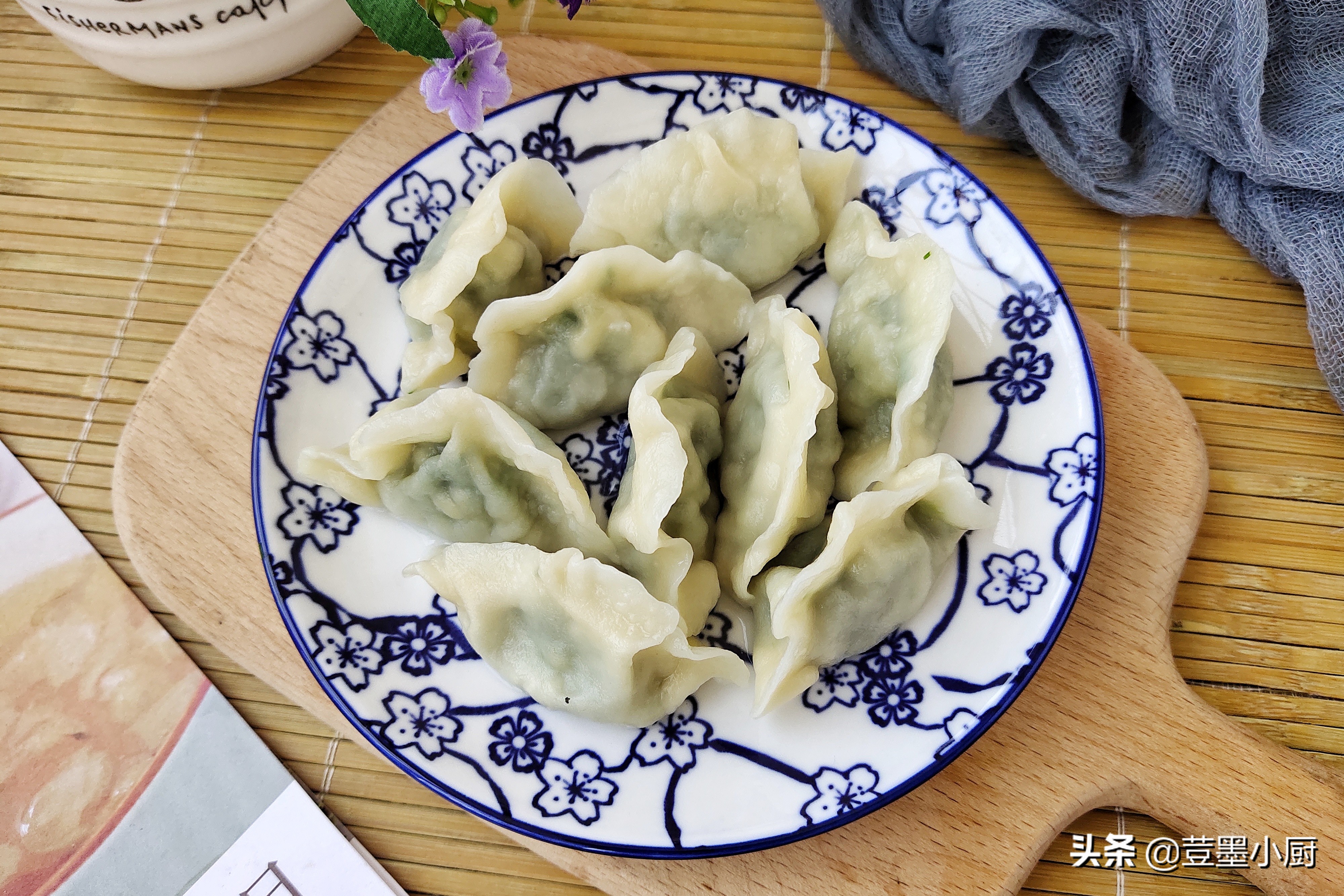 五月吃啥饺子馅最好,春天多吃这素馅饺子