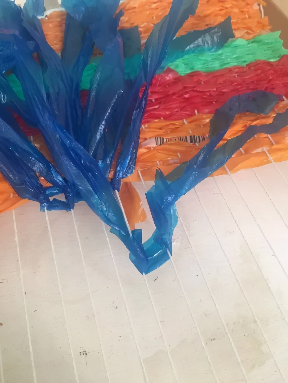 有塑料袋的手工,用塑料袋做的手工活