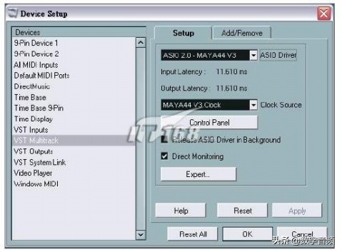玛雅44V3声卡驱动教程,maya玛雅四重奏声卡