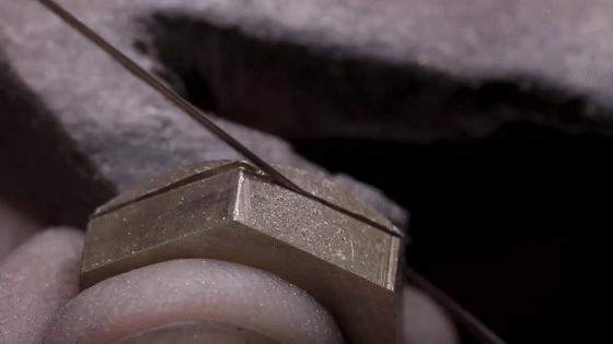 螺丝做钻戒,用螺母制作一个钻戒