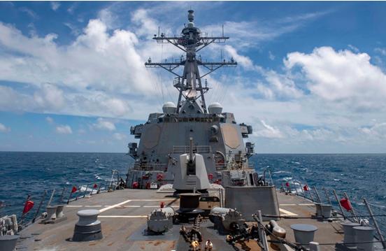 美舰过台海细节,官方谈美舰通过台海