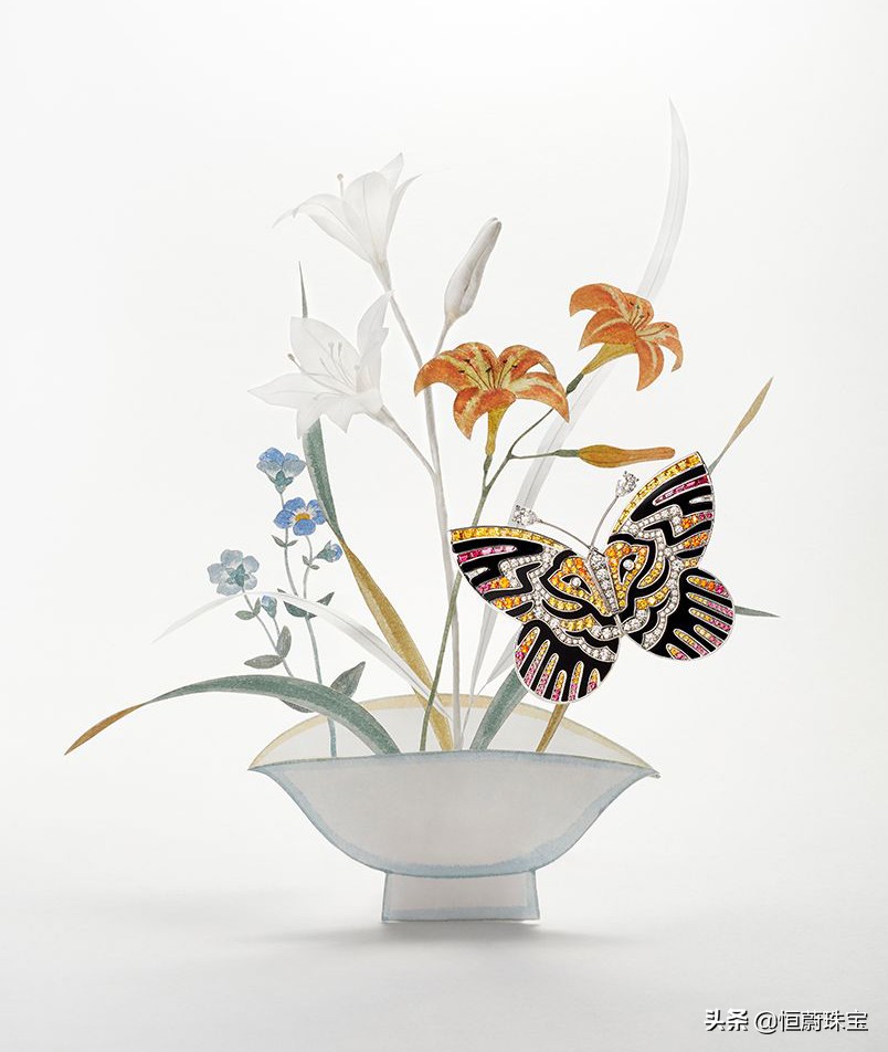梵克雅宝蝴蝶胸针,梵克雅宝的历史著名胸针设计