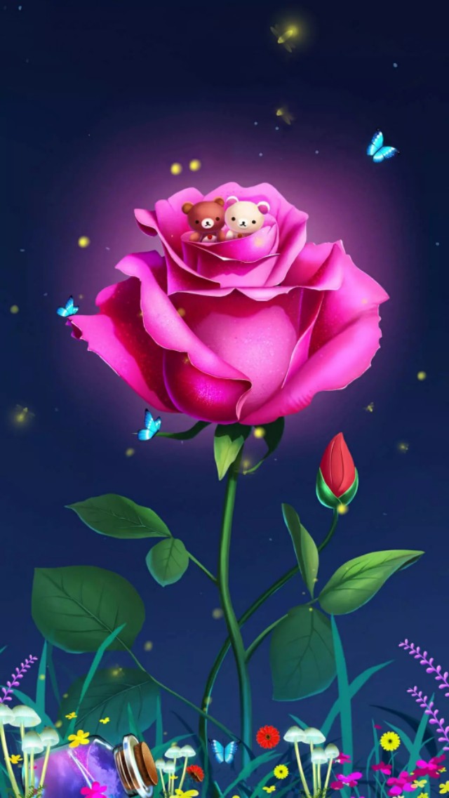 小清新花朵壁纸唯美文艺,唯美淡雅花朵风景图片壁纸