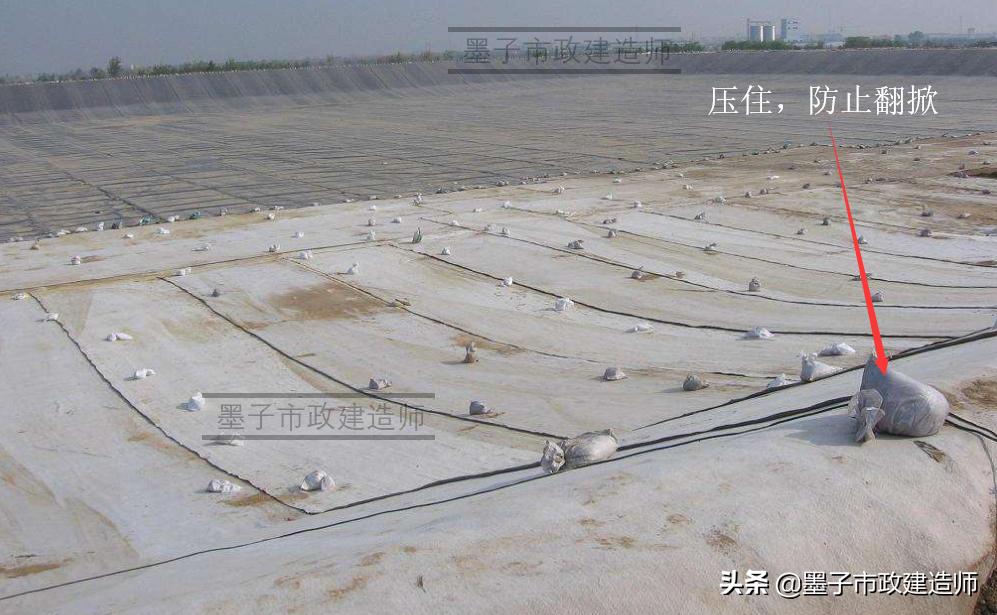 生活垃圾填埋场区防渗施工,垃圾填埋场防渗层施工工艺流程