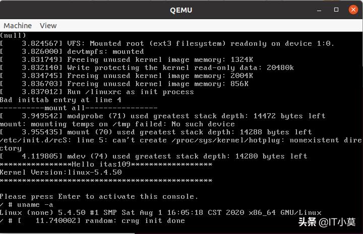 30分钟自制属于自己的Linux系统