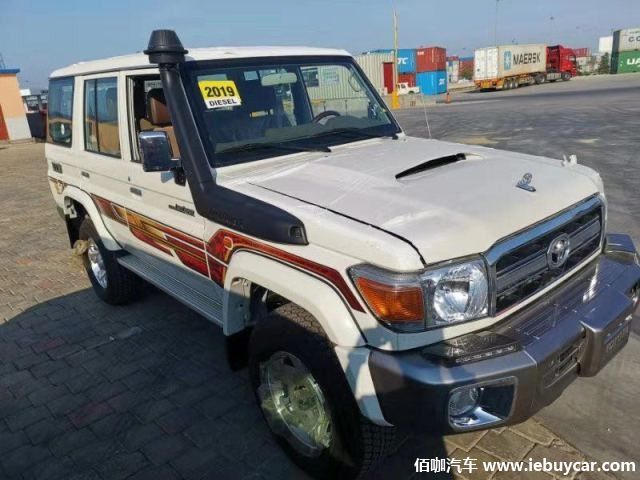 复古丰田lc76柴油版发动机视频,越野活化石lc76素车