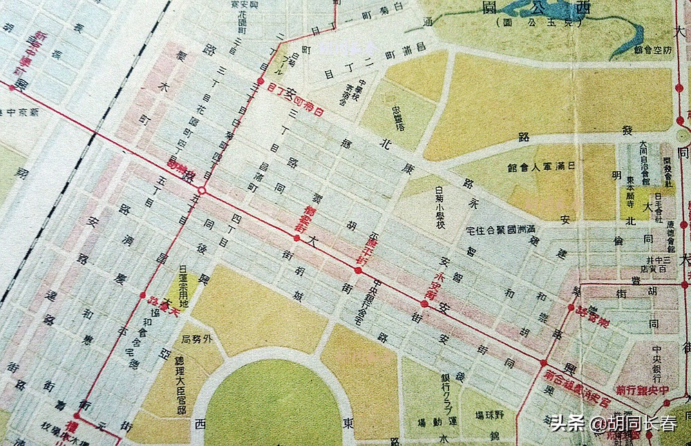 长春西安大路辅路,西安大路胡同