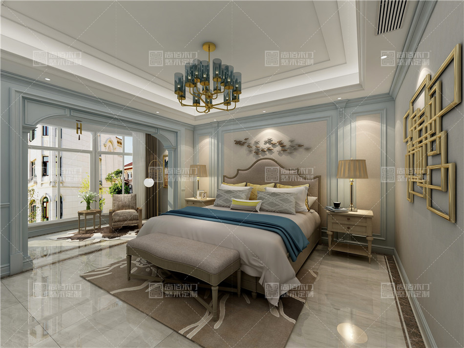 趁着岁月静好，把家“装”扮起来，博乐山水雅居206㎡简约效果图