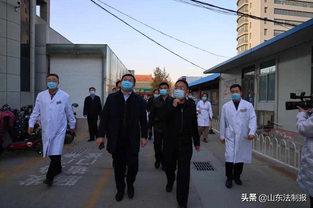 滨州市副市长、市公安局局长赵永生同志到博兴开展疫情防控专项督导并到乔庄派出所检查基层基础建设工作