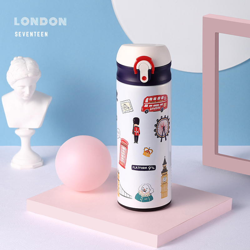 保温杯的科技感,英伦风保温杯