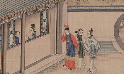 梨香院在贾府什么位置,梨香院是不是紫禁城