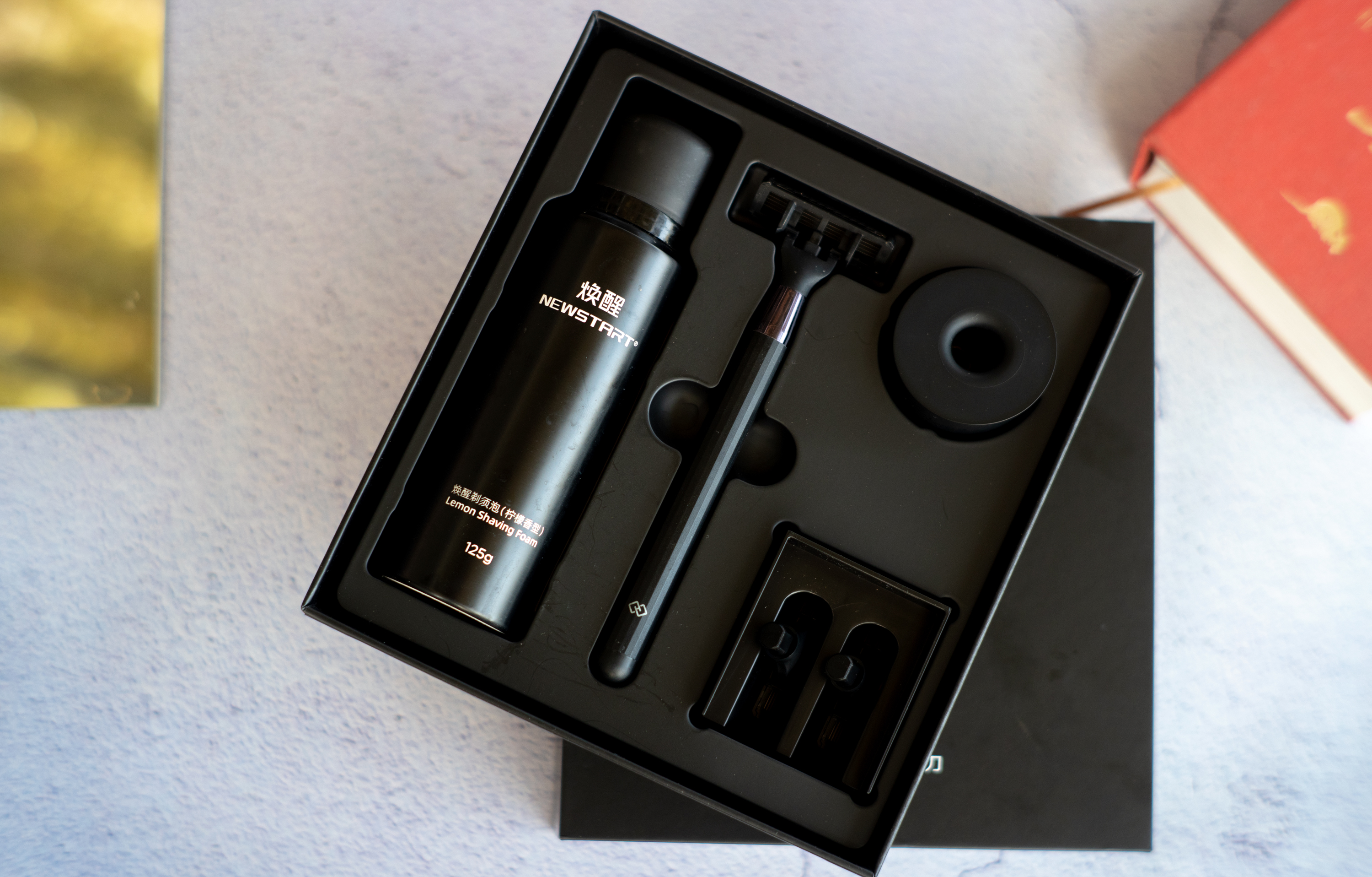 小米手动剃须刀八件套,小米剃须刀多功能五合一评测