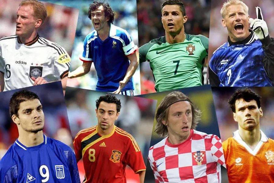 欧洲杯历史30大进球,欧洲杯100年