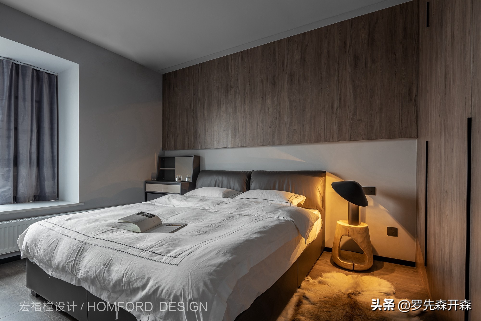 成都.柒公馆·92㎡现代简约住宅设计；营造出恰到好处的温馨感