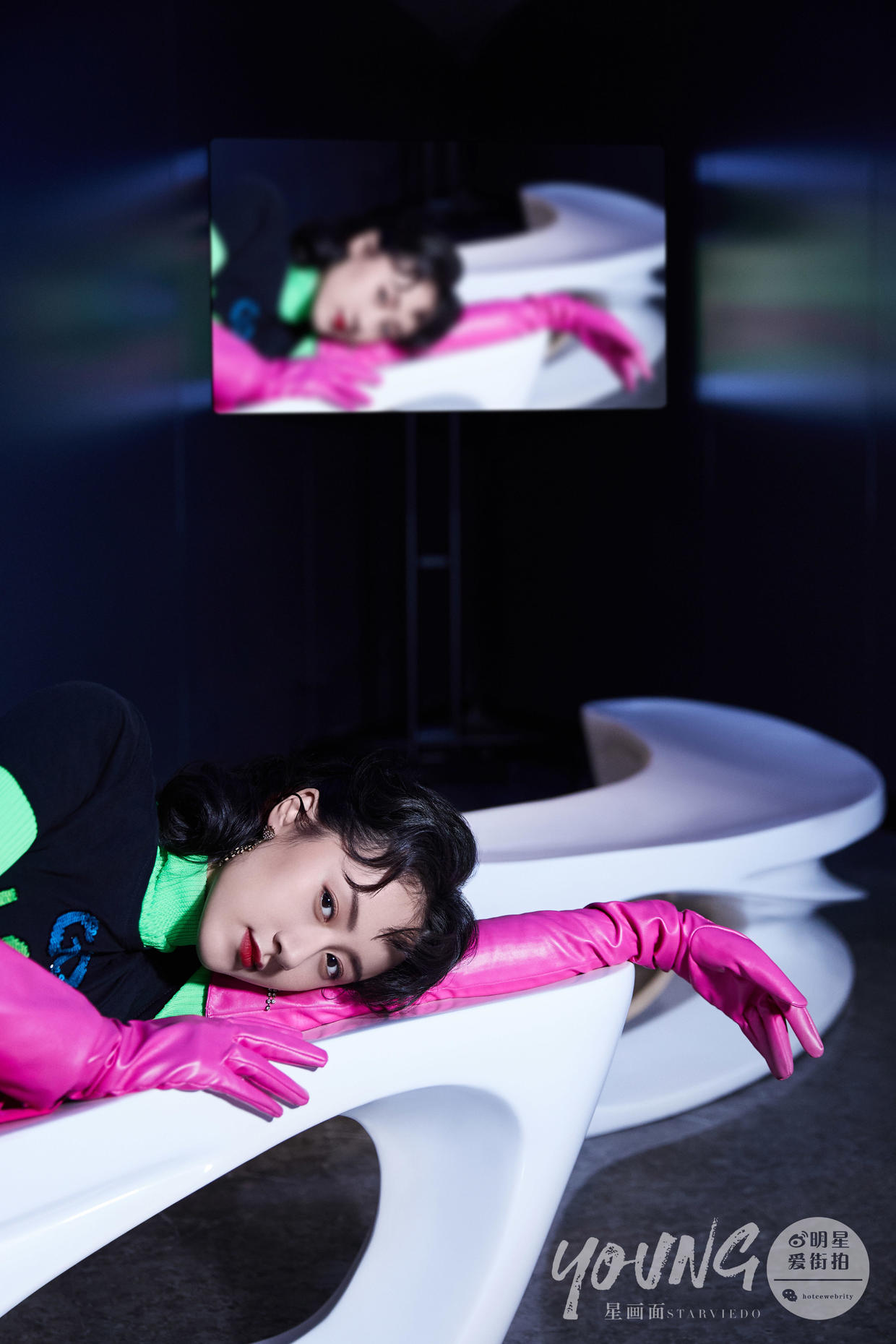 袁冰妍星动之夜最美图片,星画面