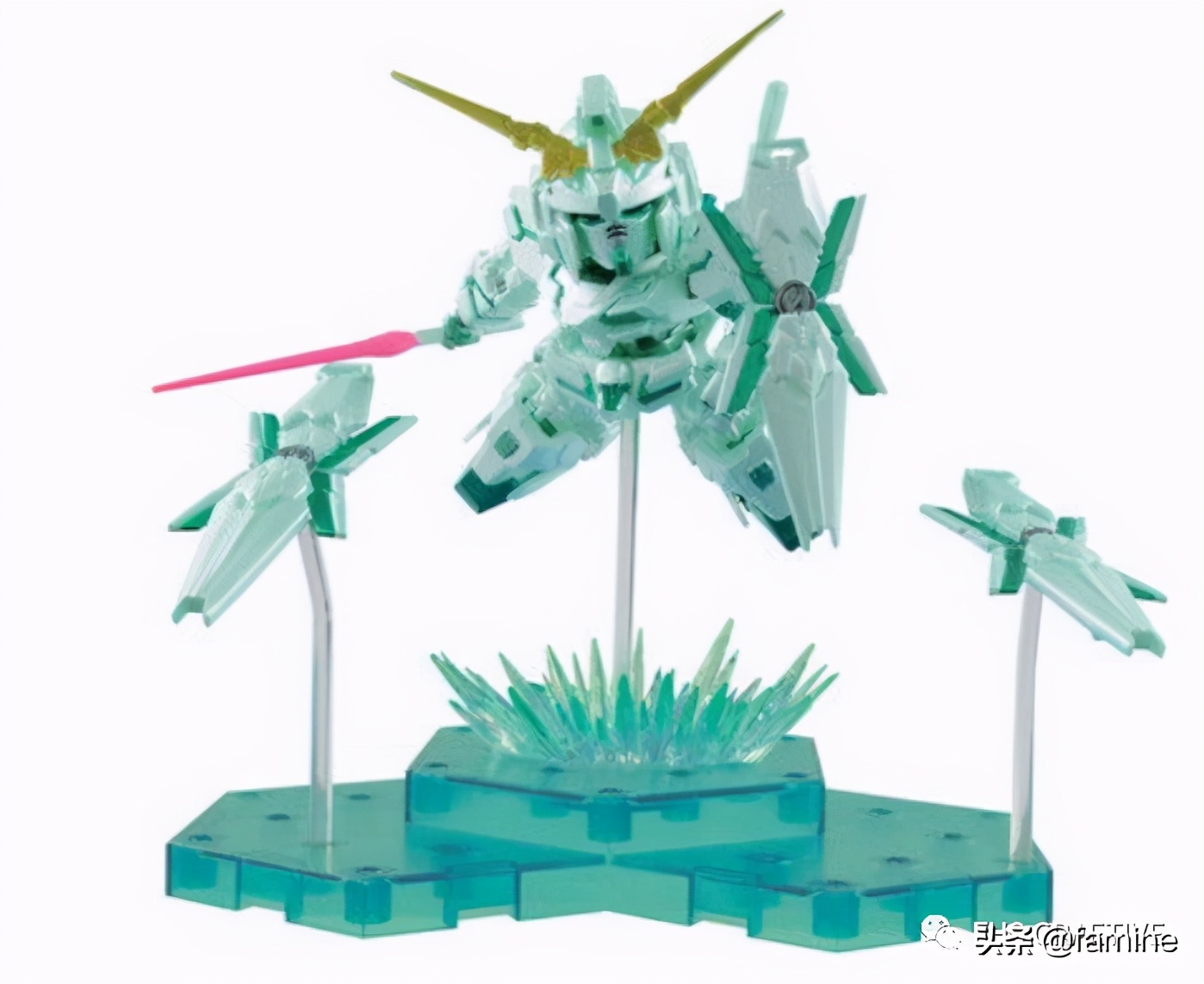 高达uc100独角兽模型开箱,高达ucrx-0