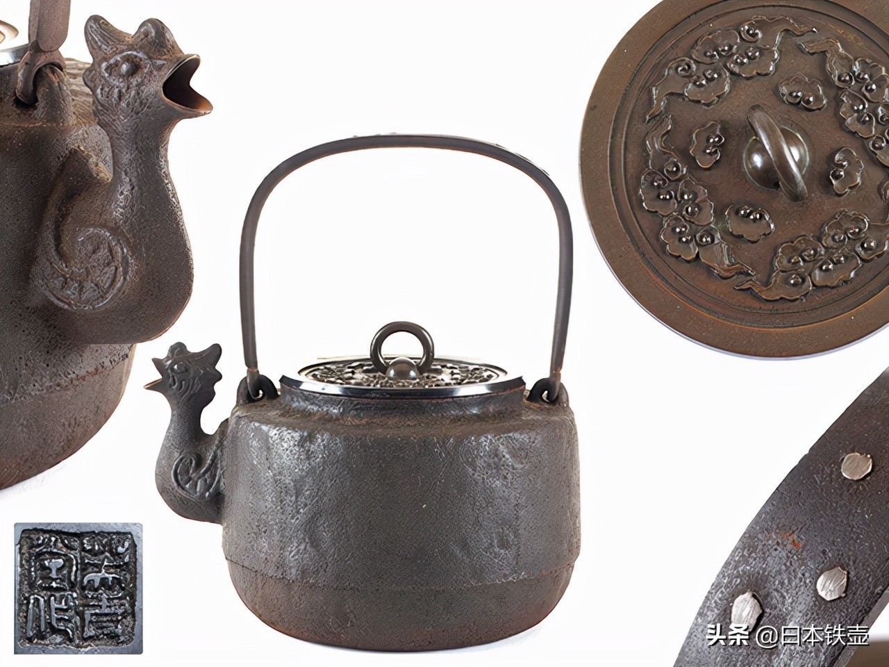 日本名古屋铁壶堂口,京都铁壶有哪些特征