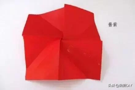 好看好折的玫瑰花,花店手工玫瑰折法